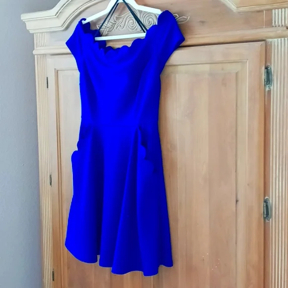 sachin and babi light blue dress Azazie Red Junior Bridesmaid/Holiday Dress main image 1